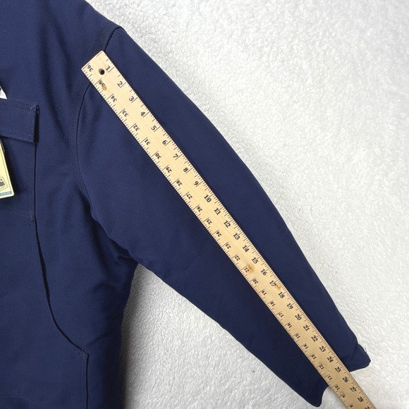 Carhartt Arctic Jacket Nylon Quilt Lined Mens 48 XL CQ182 NVY Navy Blue NWT NOS - Picture 8 of 16